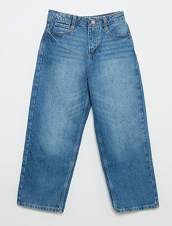 Pantalon denim coupe baggy