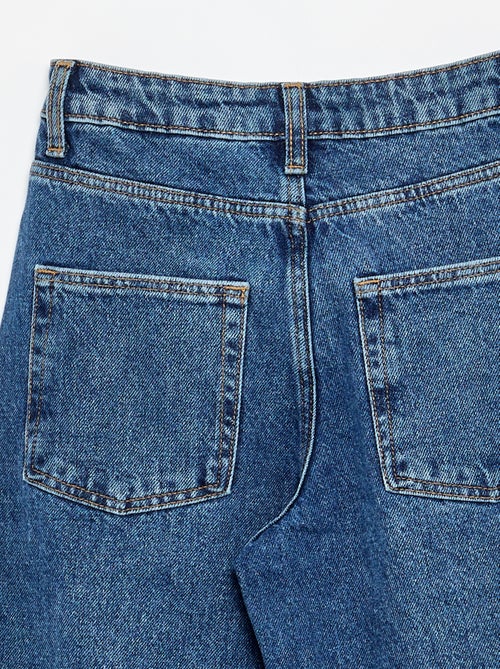 Pantalon denim coupe baggy - Kiabi