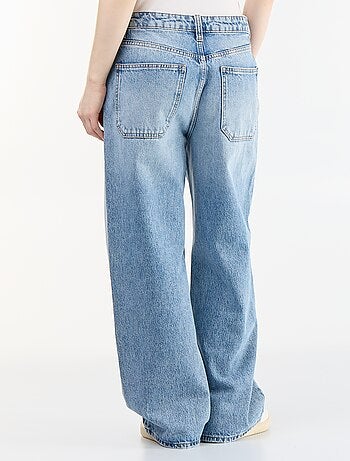 Pantalon denim coupe baggy