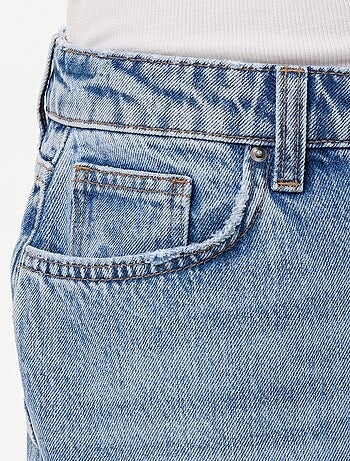 Pantalon denim coupe baggy