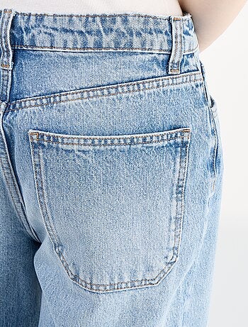 Pantalon denim coupe baggy