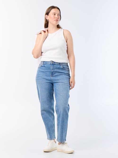 Pantalon denim coupe straight - Kiabi Pantalon denim coupe straight - Kiabi