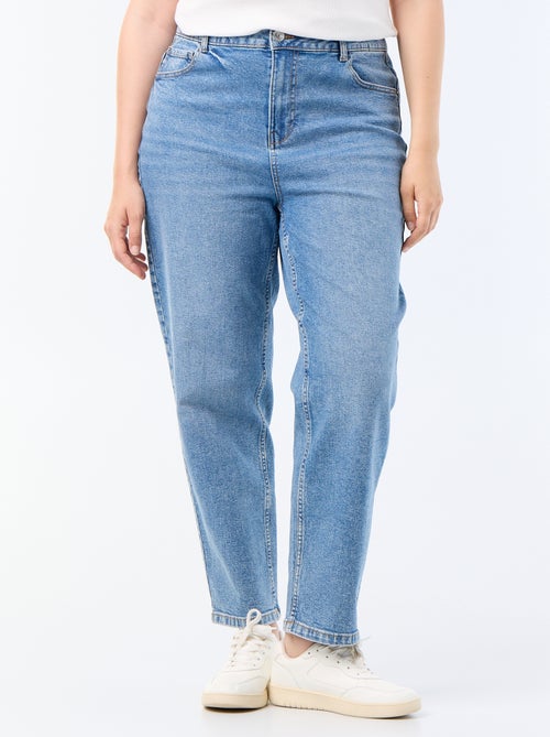 Pantalon denim coupe straight - Kiabi Pantalon denim coupe straight - Kiabi