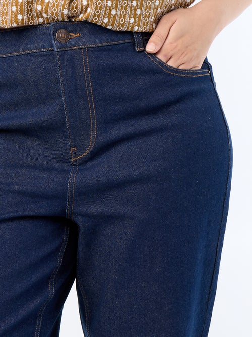 Pantalon denim coupe straight - Kiabi Pantalon denim coupe straight - Kiabi