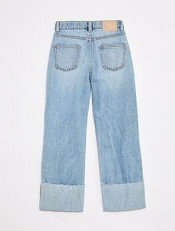 Pantalon denim effet destroy
