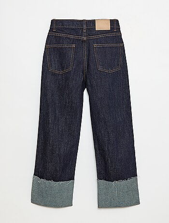 Pantalon denim effet destroy
