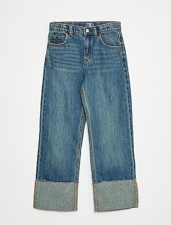 Pantalon denim effet destroy