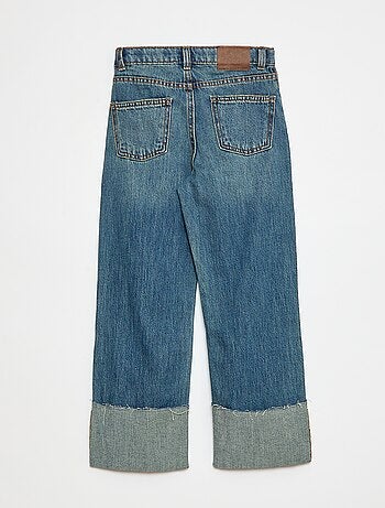 Pantalon denim effet destroy