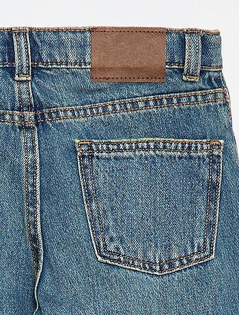 Pantalon denim effet destroy
