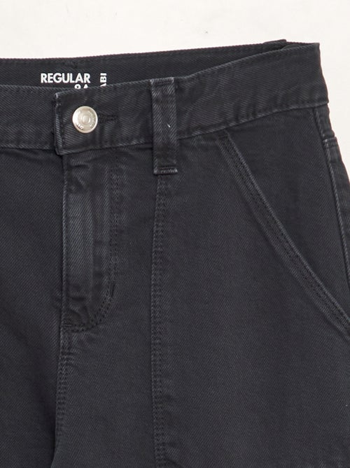 Pantalon denim multipoches - Kiabi