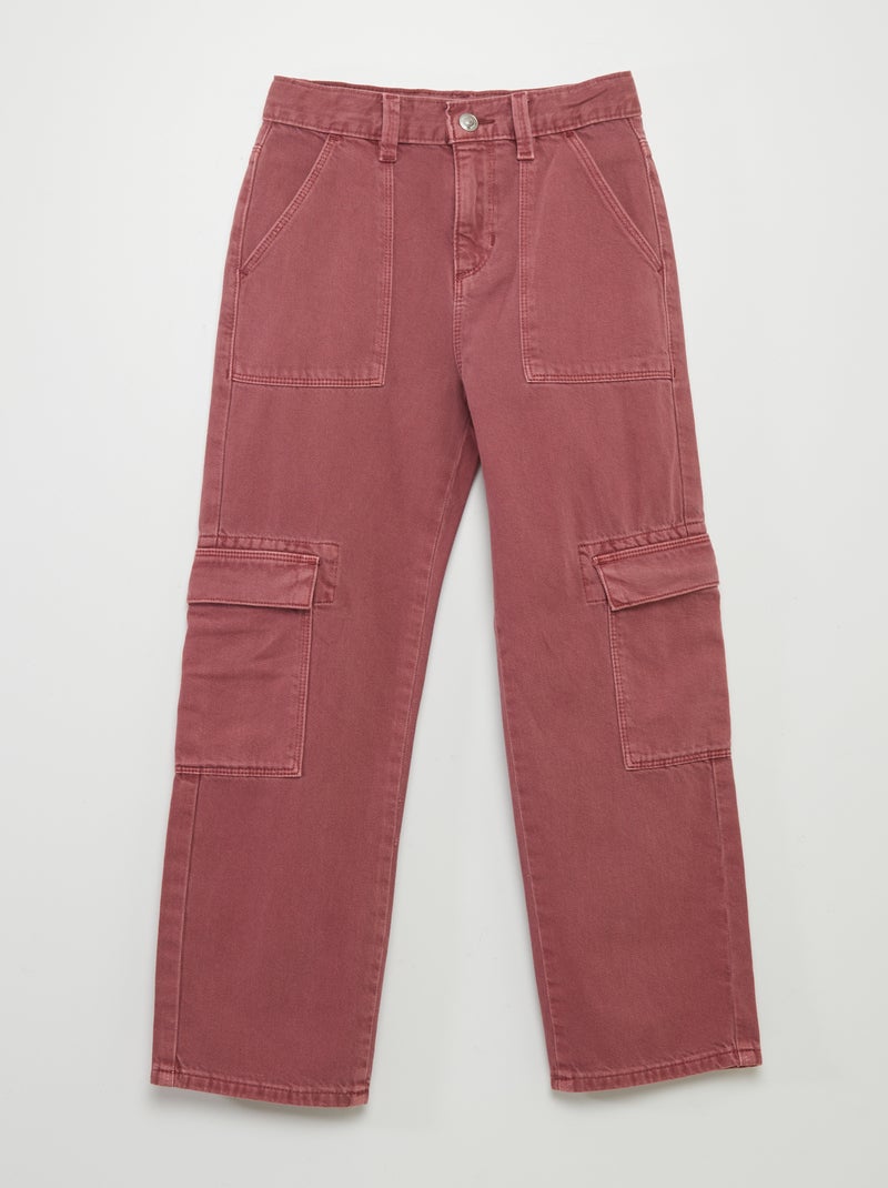 Pantalon denim multipoches ROSE - Kiabi