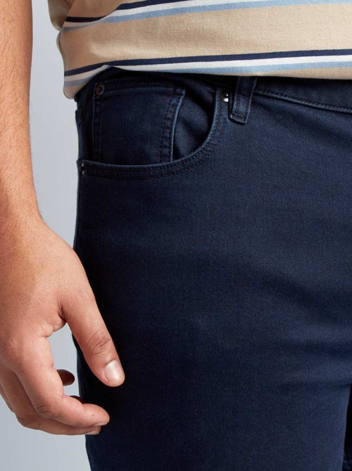 Pantalon denim slim fit - Kiabi