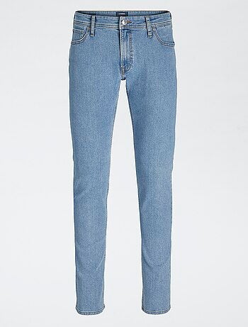 Pantalon denim slim 'JJ rebel' en coton