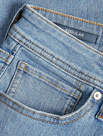 Pantalon denim slim 'JJ rebel' en coton