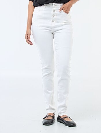 Pantalon denim stretch super skinny en coton