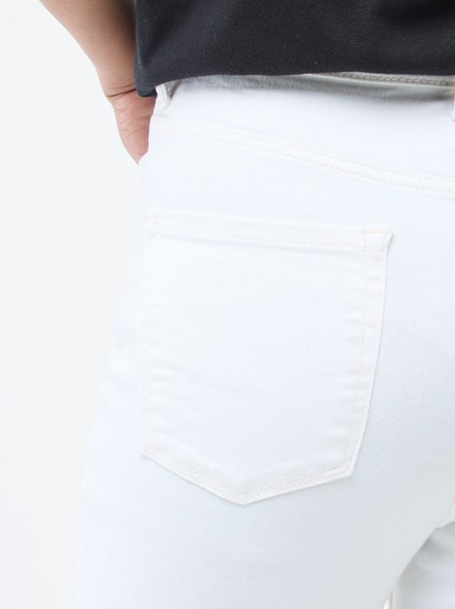 Pantalon denim stretch super skinny en coton - Kiabi