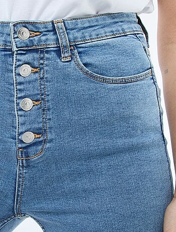 Pantalon denim stretch super skinny en coton