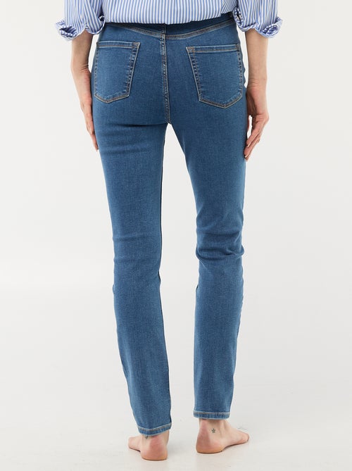Pantalon denim stretch super skinny en coton - Kiabi