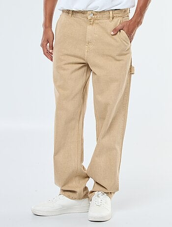 Pantalon denim style Carpenter