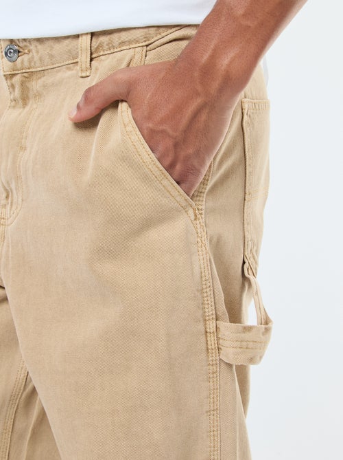 Pantalon denim style Carpenter - Kiabi