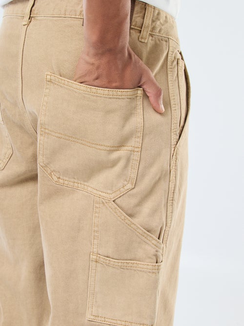 Pantalon denim style Carpenter - Kiabi