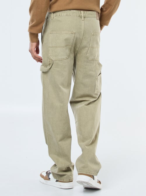 Pantalon denim style Carpenter - Kiabi