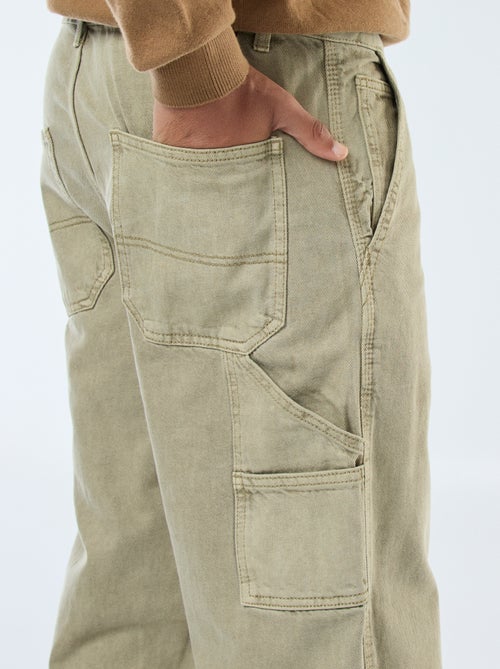 Pantalon denim style Carpenter - Kiabi