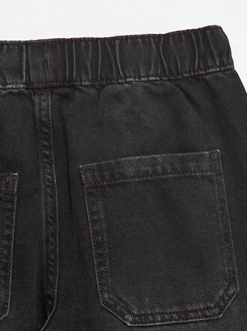 Pantalon denim style jogging - Kiabi