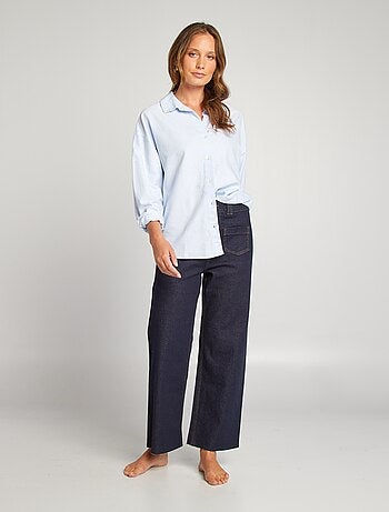 Pantalon denim wide leg - L28