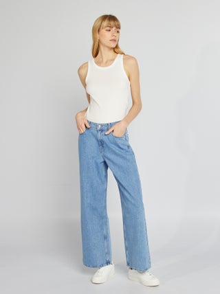 Pantalon denim wide leg - L28