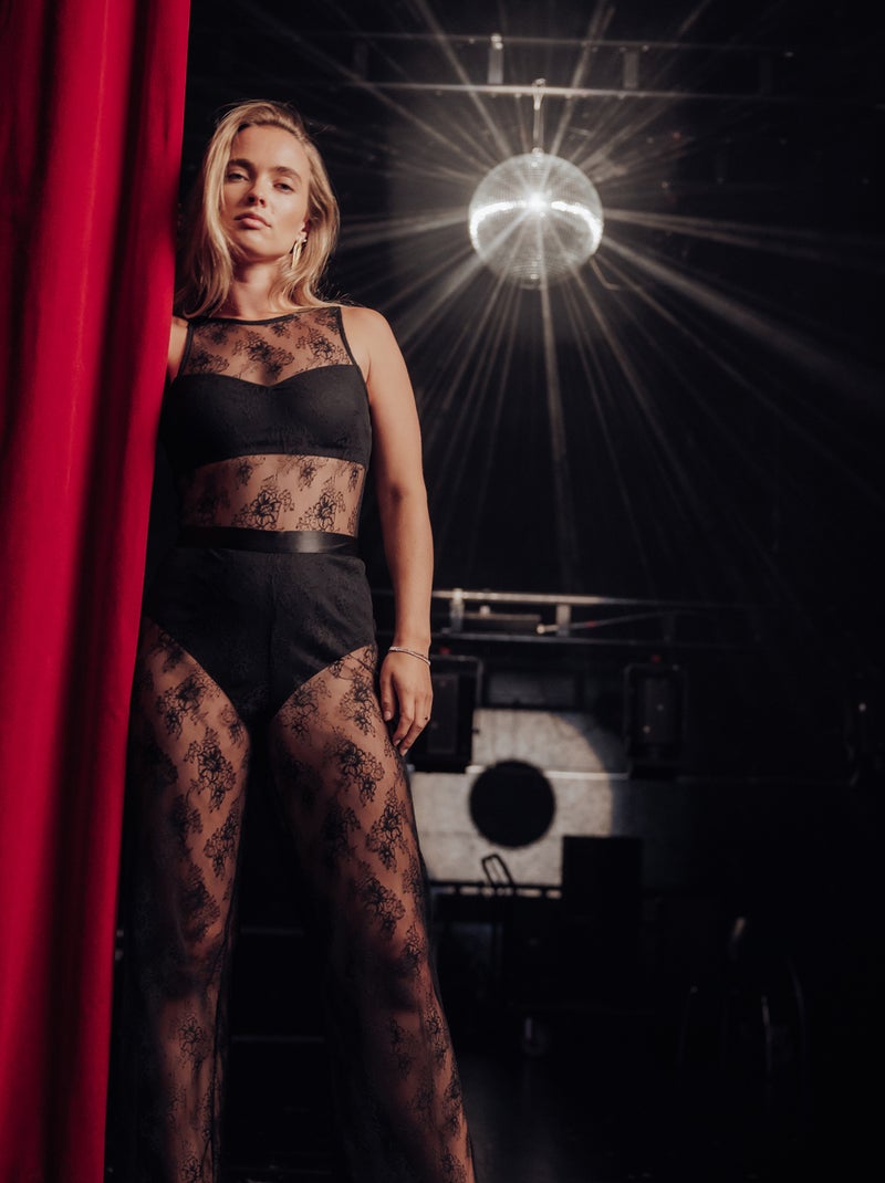 Pantalon dentelle Forest - RougeGorge Lingerie Noir - Kiabi