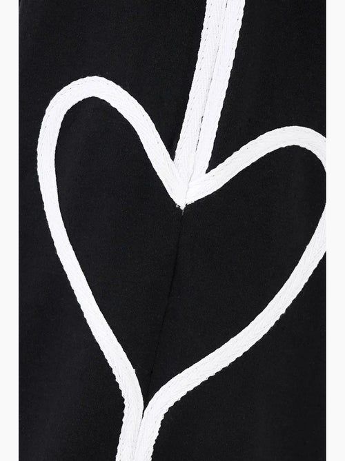 Pantalon détaillé en forme de cœur hiccup - Kiabi