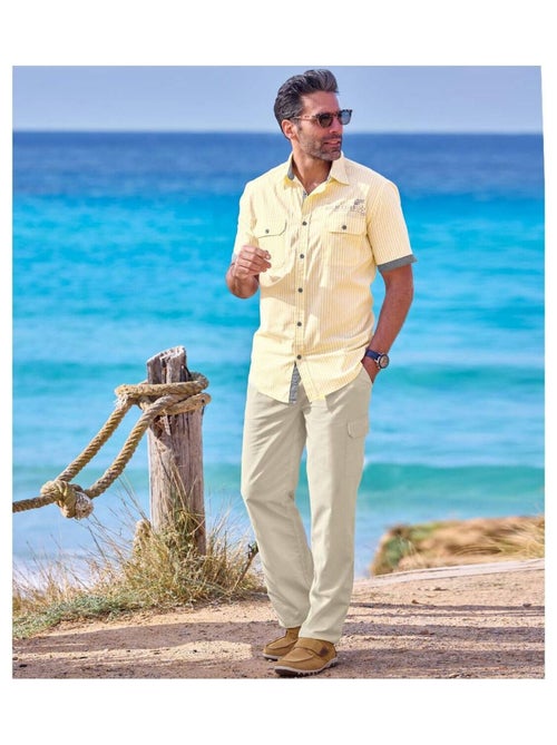 Pantalon Détente Cargo   - ATLAS FOR MEN - Kiabi