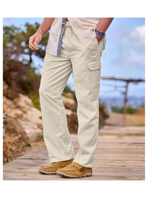 Pantalon Détente Cargo   - ATLAS FOR MEN - Kiabi