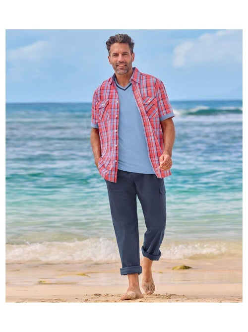 Pantalon Détente Cargo Confort   - ATLAS FOR MEN - Kiabi