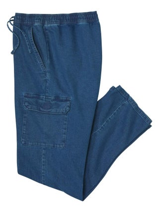 Pantalon Détente Cargo en Jean :  - ATLAS FOR MEN