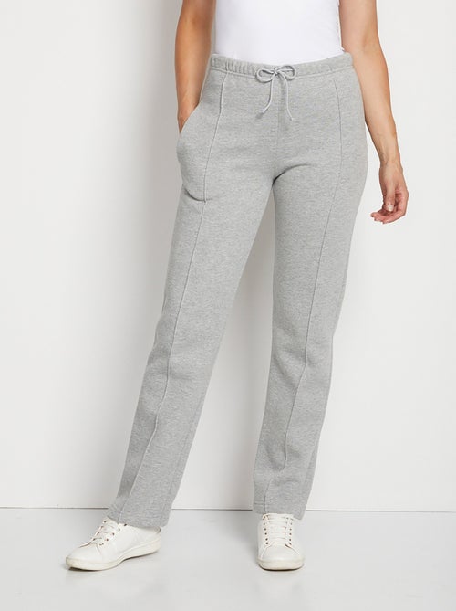 Pantalon détente ceinture élastiquée molleton - afibel - Kiabi