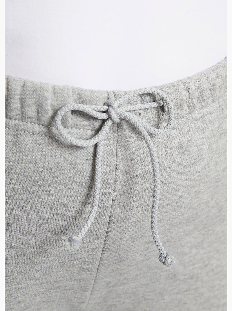 Pantalon détente ceinture élastiquée molleton - afibel Gris clair - Kiabi