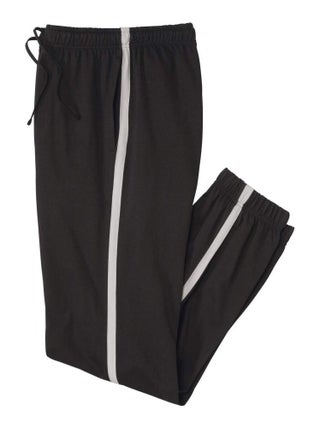 Pantalon Détente en Coton Noir   - ATLAS FOR MEN