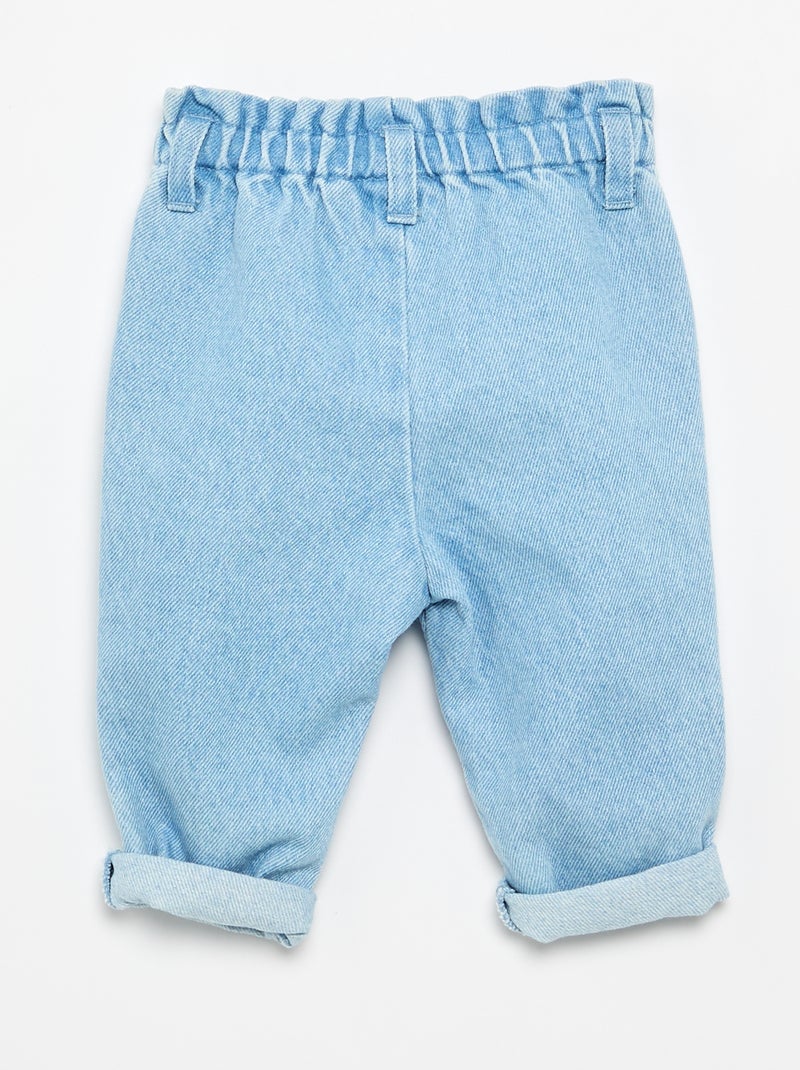 Pantalon 'Disney' en denim Bleu - Kiabi