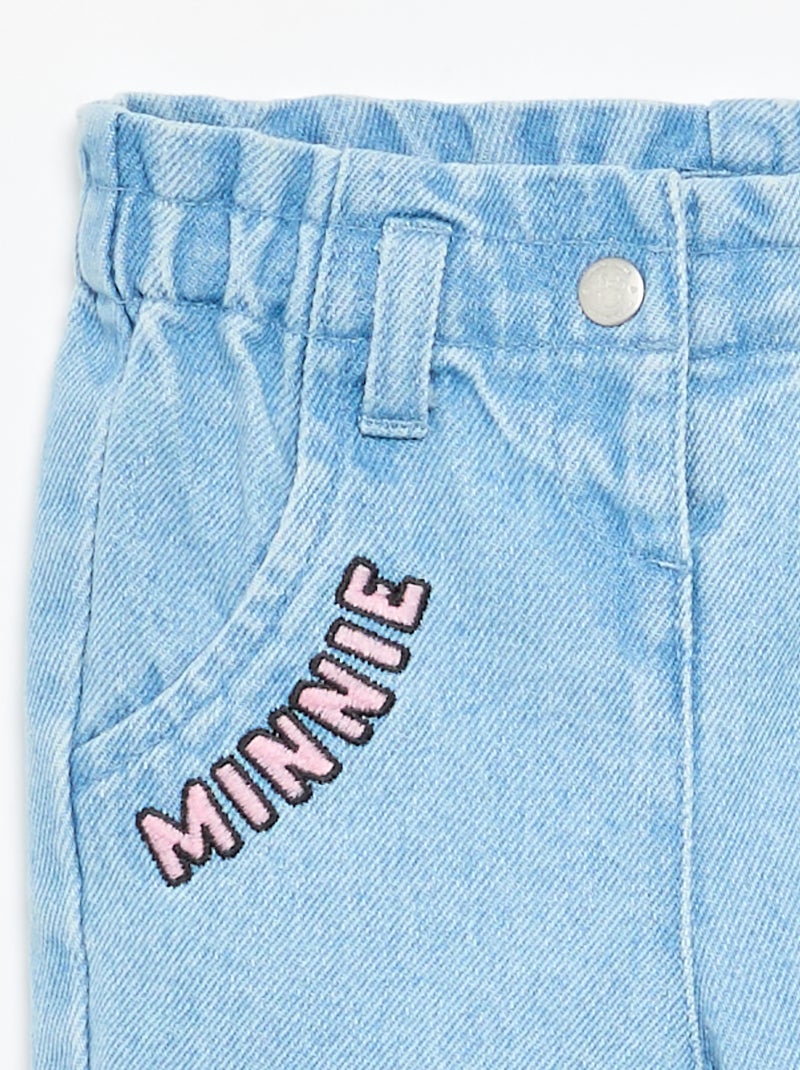 Pantalon 'Disney' en denim Bleu - Kiabi