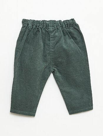 Pantalon 'Disney' 'Mickey' en velours côtelé