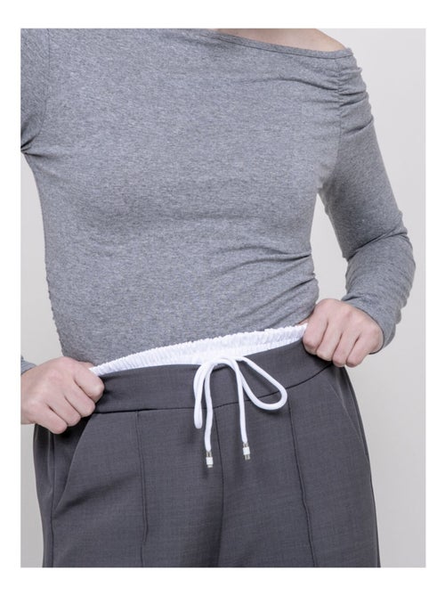 Pantalon double ceinture EGLENY - Kiabi