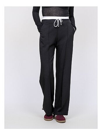 Pantalon double ceinture EGLENY