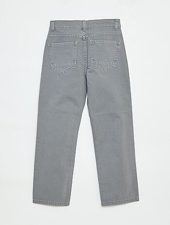 Pantalon droit - regular fit à 5 poches