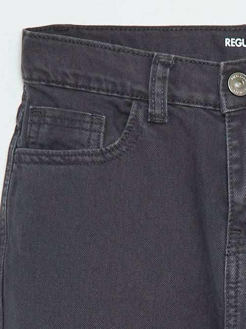 Pantalon droit - regular fit à 5 poches - Kiabi