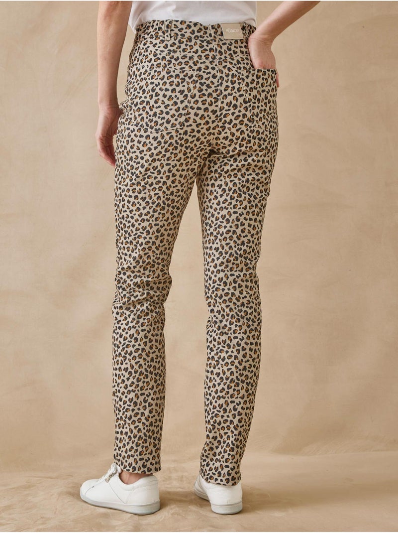 Pantalon droit 5 poches - DAXON Beige - Kiabi