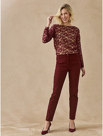 Pantalon droit 5 poches. - DAXON