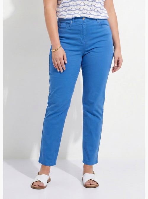Pantalon droit 5 poches coton stretch - Afibel - Kiabi Pantalon droit 5 poches coton stretch - Afibel - Kiabi