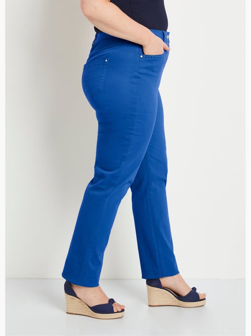 Pantalon droit 5 poches coton stretch - Afibel - Kiabi Pantalon droit 5 poches coton stretch - Afibel - Kiabi